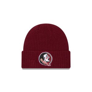 Waffle Stitch Knit Beanie