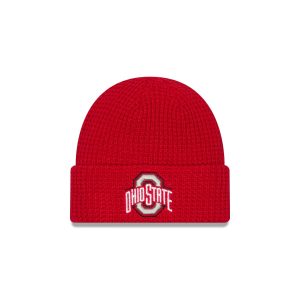 Waffle Stitch Knit Beanie