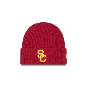 Waffle Stitch Knit Beanie