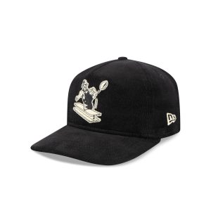 Nostalgic Black Corduroy 19TWENTY Adjustable