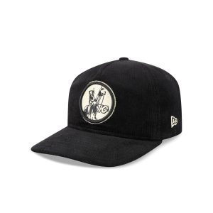 Nostalgic Black Corduroy 19TWENTY Adjustable
