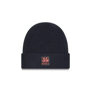2025 Sideline Cold Weather Steel Clouds Cuff Knit Beanie