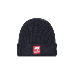 2025 Sideline Cold Weather Steel Clouds Cuff Knit Beanie