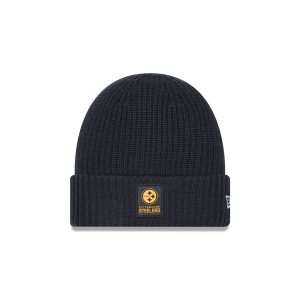 2025 Sideline Cold Weather Steel Clouds Cuff Knit Beanie