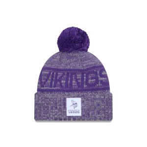2025 Sideline Cold Weather Gray Pom Knit