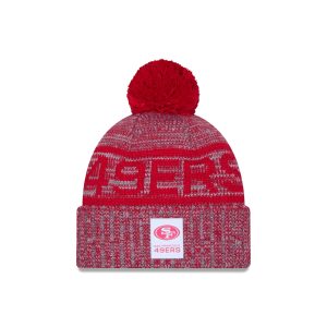 2025 Sideline Cold Weather Gray Pom Knit