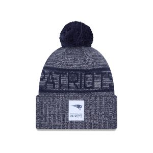 2025 Sideline Cold Weather Gray Pom Knit
