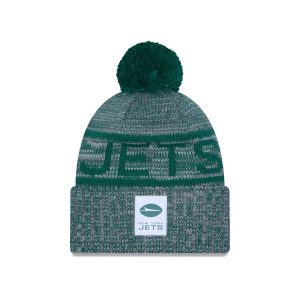 2025 Sideline Cold Weather Gray Pom Knit
