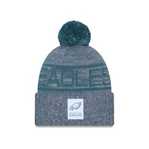 2025 Sideline Cold Weather Gray Pom Knit
