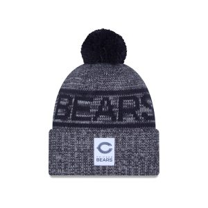 2025 Sideline Cold Weather Gray Pom Knit