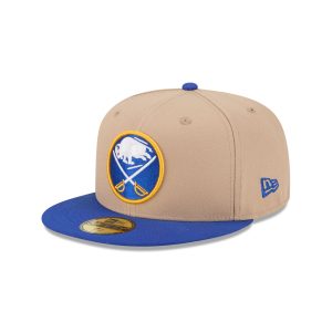 Camel Blue Visor 59FIFTY Fitted