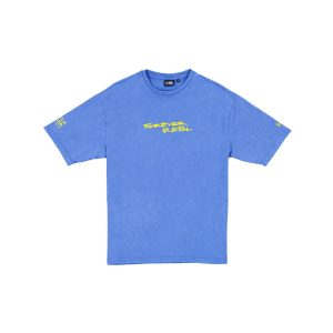 Oversized Graphic Nordic Blue T-Shirt