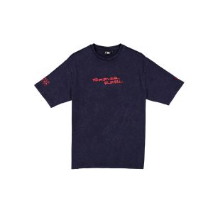 Oversized Graphic Nightsky Navy T-Shirt