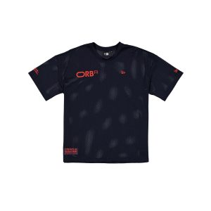 Graphic Mesh Nightsky Navy T-Shirt