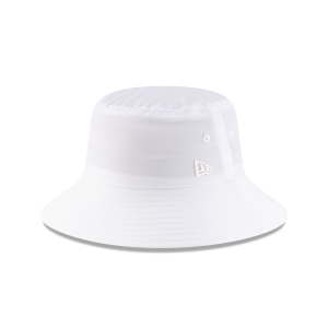 White Golf Stretch Bucket Hat