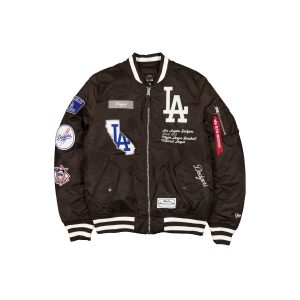 Alpha Industries Brown MA-1 Bomber Jacket