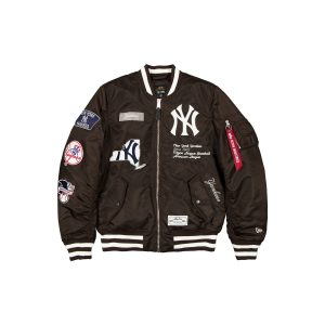 Alpha Industries Brown MA-1 Bomber Jacket