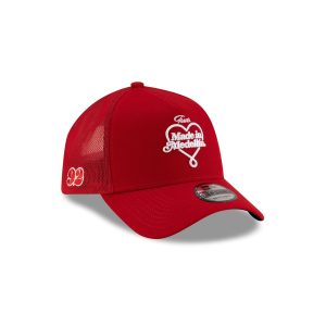 Made in MedellÃ­n Scarlet 9FORTY A-Frame Snapback