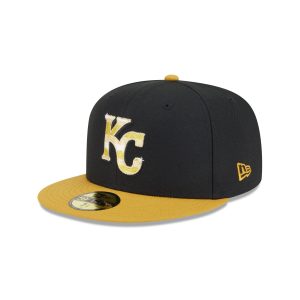 Metallic Gold Logo 59FIFTY Fitted