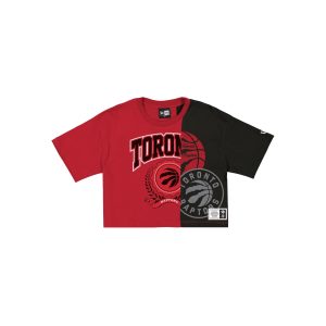 Team Split Women's Short-Sleeve Cropped T-Shirt