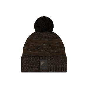 2025 Sideline Cold Weather Black Pom Knit