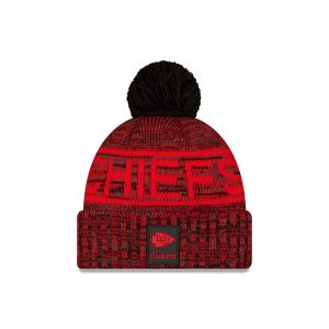 2025 Sideline Cold Weather Black Pom Knit