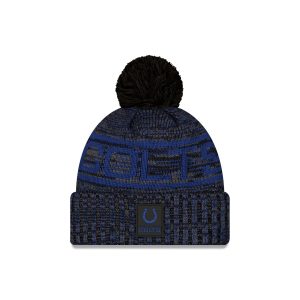 2025 Sideline Cold Weather Black Pom Knit