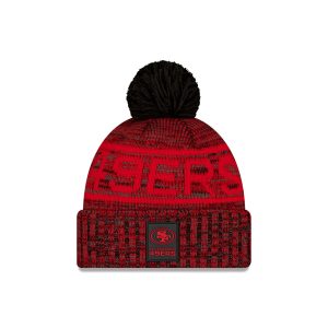 2025 Sideline Cold Weather Black Pom Knit