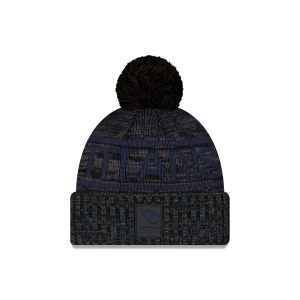 2025 Sideline Cold Weather Black Pom Knit
