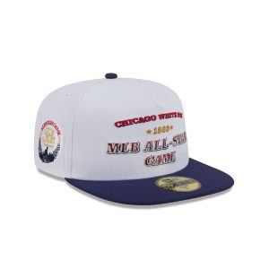 Summer Derby White 59FIFTY A-Frame Fitted