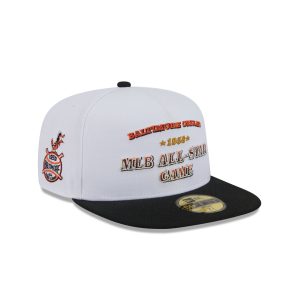 Summer Derby White 59FIFTY A-Frame Fitted
