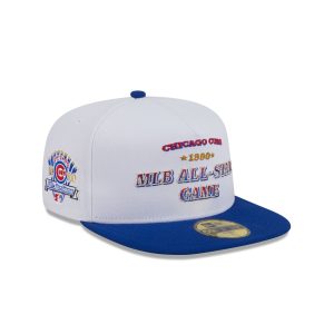 Summer Derby White 59FIFTY A-Frame Fitted