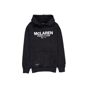 Pigment Wash Black Hoodie