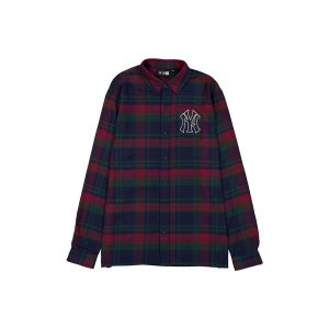 Check Long-Sleeve Polo
