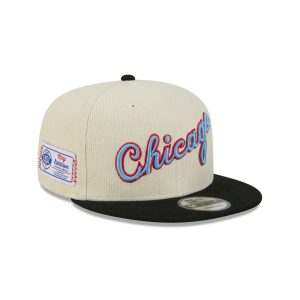 2025 City Edition Chrome White Corduroy 9FIFTY Snapback