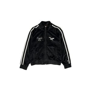 Throwback Prep Black Women's Track Jacket