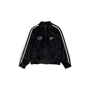 Throwback Prep Black Women's Track Jacket