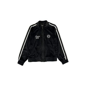 Throwback Prep Black Women's Track Jacket
