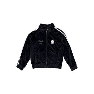 Throwback Prep Black Women's Track Jacket