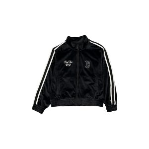 Throwback Prep Black Women's Track Jacket