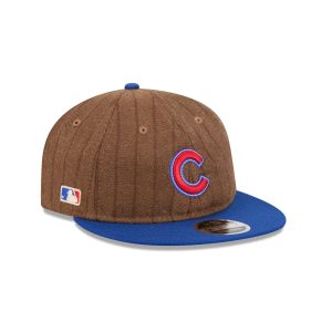 Three Looms Wool Pinstripe Retro Crown 9FIFTY Adjustable