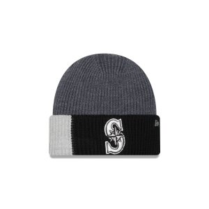 Merino Wool Color Block Cuff Knit