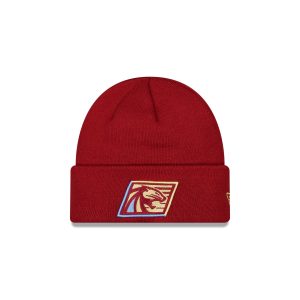 Red Cuff Knit Beanie