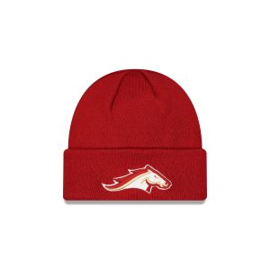 Red Cuff Knit Beanie