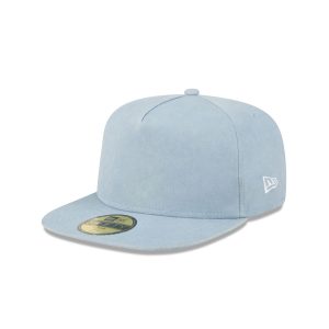 Washed Twill Sky Blue 59FIFTY A-Frame Fitted
