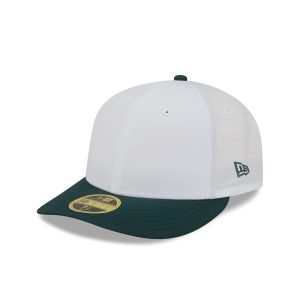 Cotton Nylon Dark Green Visor Low Profile 59FIFTY Fitted
