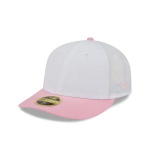 Cotton Nylon Pink Visor Low Profile 59FIFTY Fitted