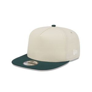 Cotton Nylon Dark Green Visor 9FIFTY A-Frame Snapback
