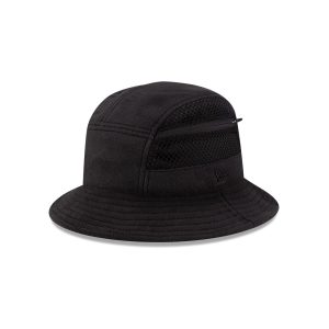 Black Polartec Explorer Bucket Hat