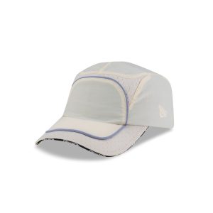 Wavy Chrome White Runner Strapback